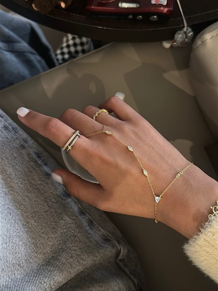 @azhar_jewels on Instagram: Loulya hand chain