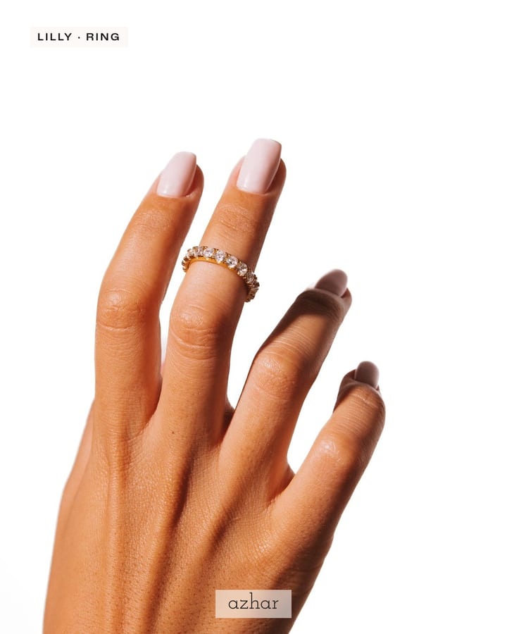 @azhar_jewels on Instagram: Lilly ring
